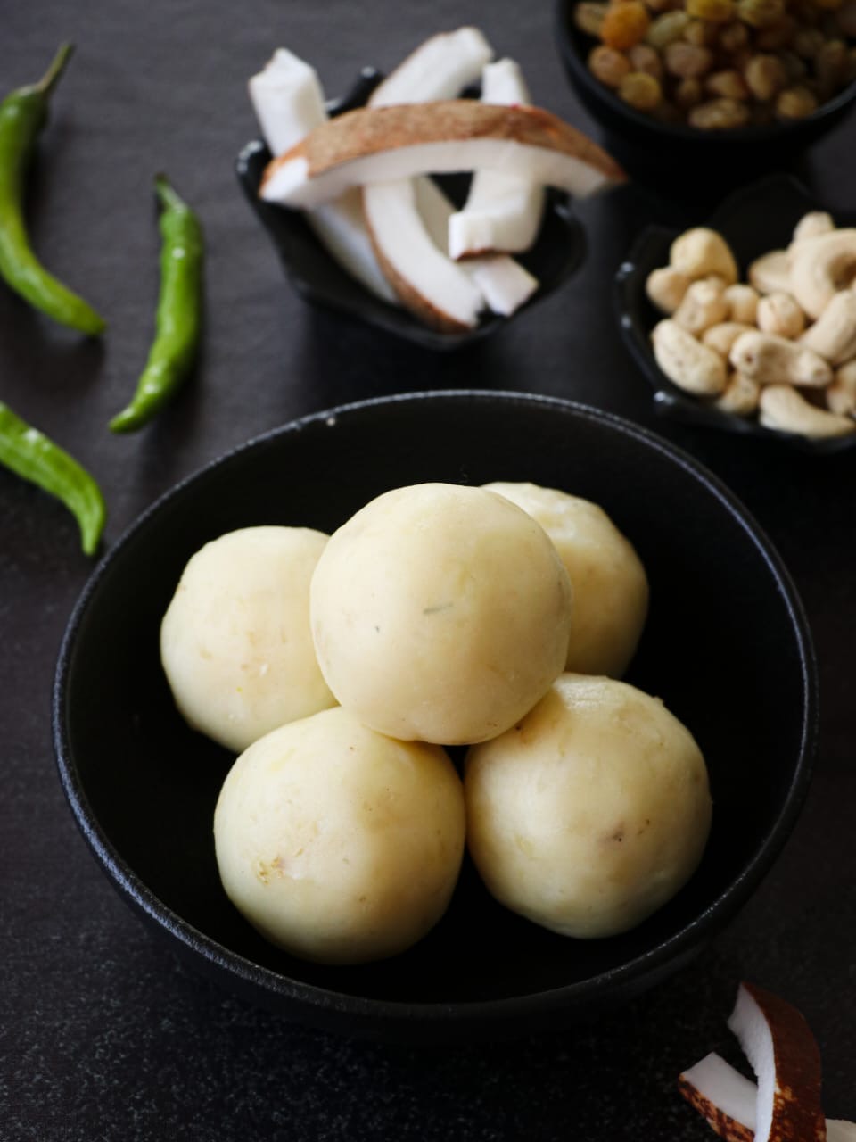 Kaccha Khopra Patties